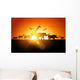 Sunset Safari Wall Mural