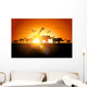 Sunset Safari Wall Mural