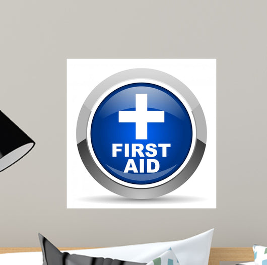 Blue First Aid Icon