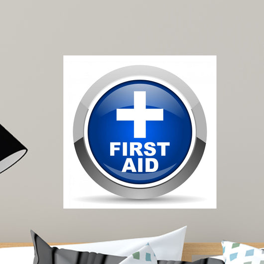 Blue First Aid Icon