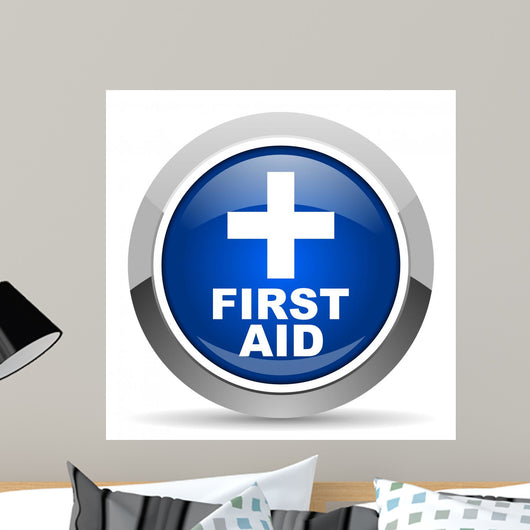 Blue First Aid Icon