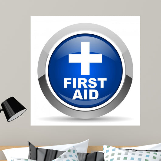 Blue First Aid Icon