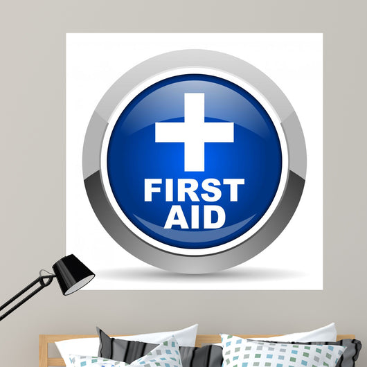 Blue First Aid Icon
