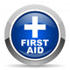 Blue First Aid Icon