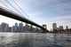 brooklyn bridge with manhatten in background, nyc Wall Mural