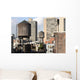 view of new york form a rooftop Wall Mural