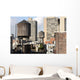 view of new york form a rooftop Wall Mural