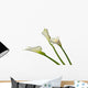 Three Calla Lilies Wall Decal