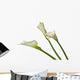 Three Calla Lilies Wall Decal
