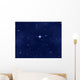 christmas star Wall Mural