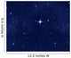 christmas star Wall Mural