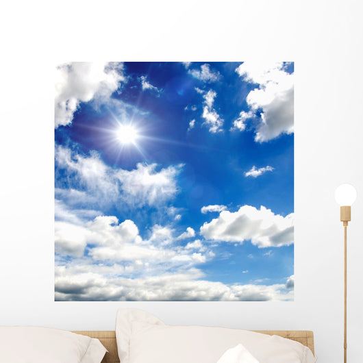Summer Sky with White