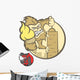 Gorilla and Ice Cream Wall Decal