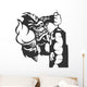 Gorilla and Ice Cream Wall Decal