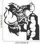 Gorilla and Ice Cream Wall Decal