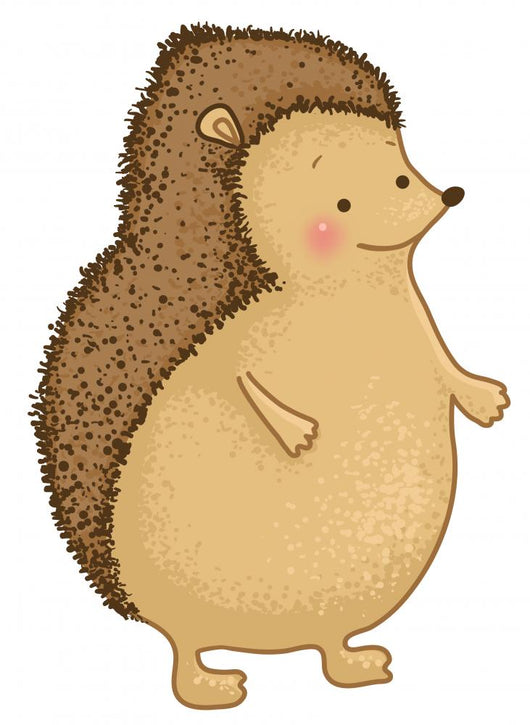 hedgehog Wall Decal