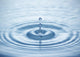 Blue water drop Wall Mural