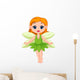 Cute Fairy Cartoon Wall Decal