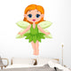 Cute Fairy Cartoon Wall Decal
