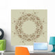 vintage floral frame Wall Mural