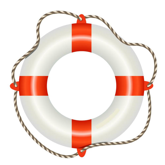 Lifesaver Buoy White