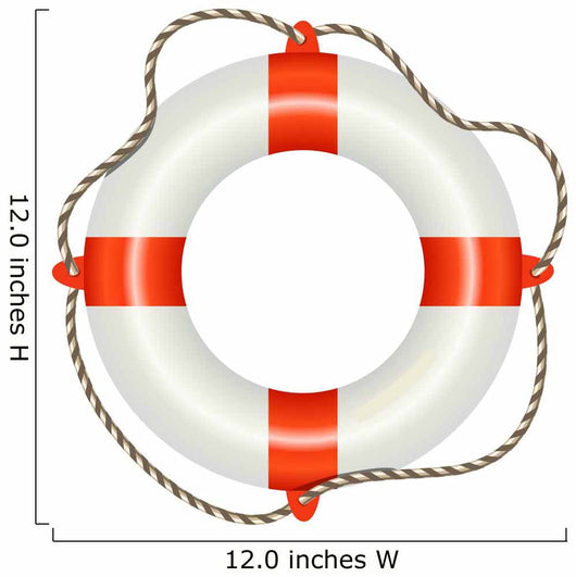 Lifesaver Buoy White