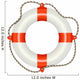 Lifesaver Buoy White