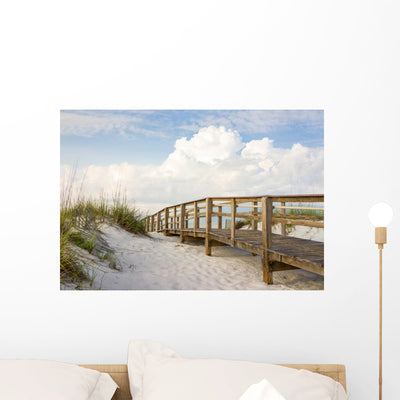 Boardwalk Beach Sand Dunes shown on a wall