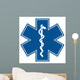 Medical Symbol Snake With Stick Wall Decal