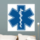 Medical Symbol Snake With Stick Wall Decal