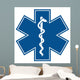 Medical Symbol Snake With Stick Wall Decal