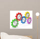 Workers gears Wall Mural
