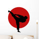 Perfect Kick Wall Decal