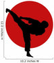 Perfect Kick Wall Decal