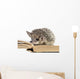 cute hedgehogs read book Wall Decal