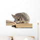 cute hedgehogs read book Wall Decal