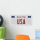 Road Trip USA Wall Decal