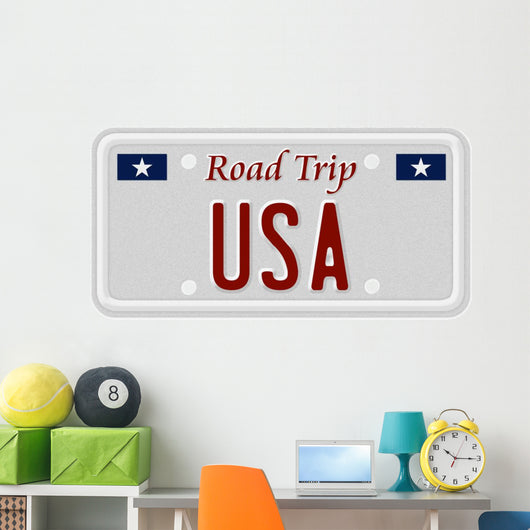 Road Trip USA Wall Decal