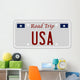 Road Trip USA Wall Decal