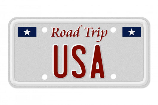 Road Trip USA Wall Decal
