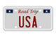 Road Trip USA Wall Decal