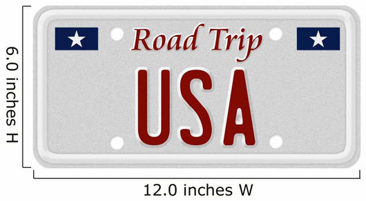 Road Trip USA Wall Decal