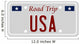 Road Trip USA Wall Decal