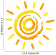 Sun Wall Decal