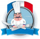 French Chef Wall Mural