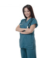 Attractive Asian Nurse Wall Decal