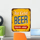Vintage Beer Tin Sign