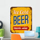 Vintage Beer Tin Sign
