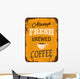 Vintage Coffee Tin Sign Wall Decal