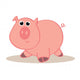 Pig Wall Decal